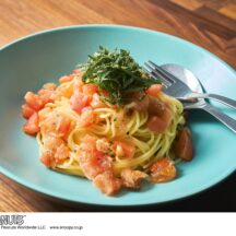 ほかにも、冷製パスタのソースをシャーベット状にするのも、さっぱりとしておすすめ。