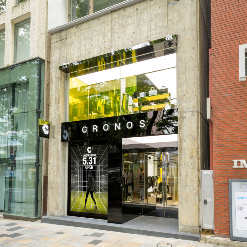 マネキンが動く⁉︎アクティビティウェア生まれのゴルフブランドが入る「CRONOS」表参道店がユニーク！