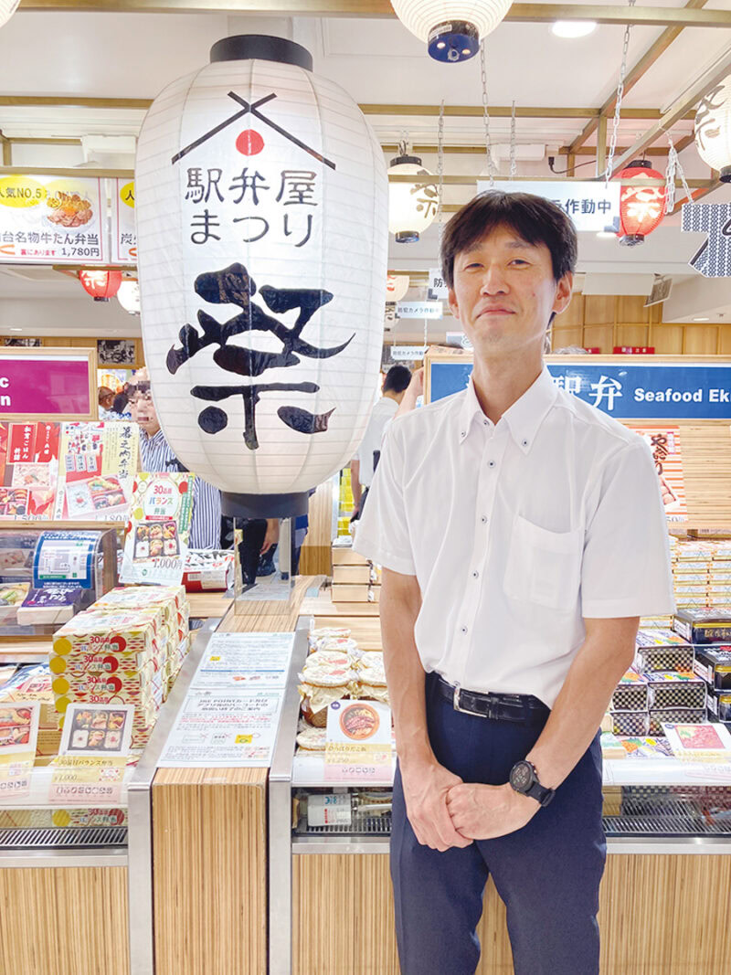 駅弁を知り尽くすマスター 海野光嗣さん