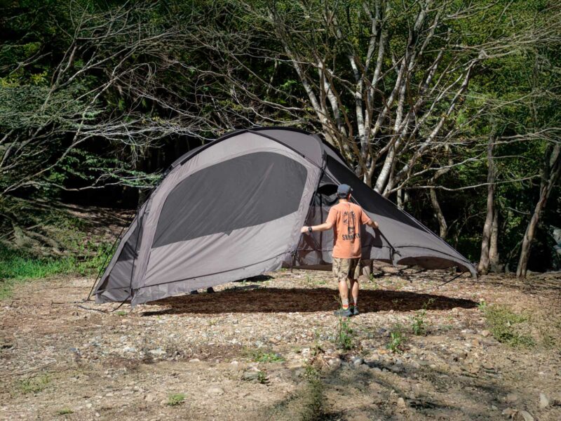 4本ポールで描く美しいシルエットのスペシャルテント「FELSEN -5th ANNIVERSARY LTD-」が新登場