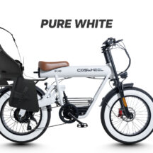 ついにファッショナブルなチャイルドシート付き電動アシスト自転車「COSWEEL MIRAI COMFORT＋」が誕生
