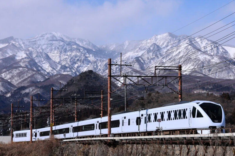 【東武鉄道】新型特急スペーシア X（運行区間:浅草駅⇔ 東武日光駅・鬼怒川温泉駅）©️東武鉄道