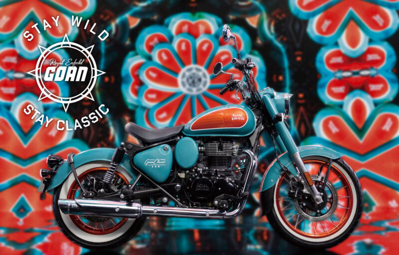日本人にはない発想！輸入バイクだからこそ超目立つロイヤルエンフィールドの新型車「GOANCLASSIC350」