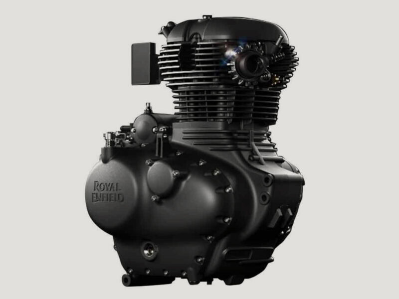 熟成を重ねた排気量349ccの空冷単気筒SOHCエンジン／Jシリーズエンジンを搭載