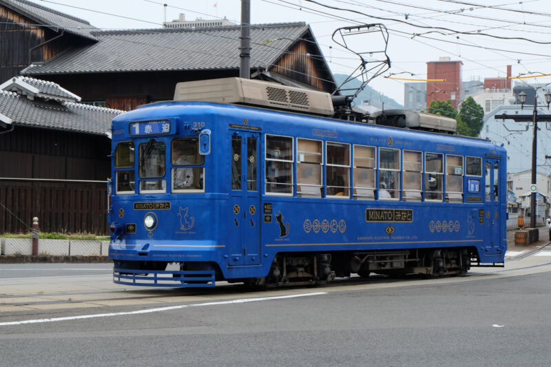 開通110周年を迎える長崎電気軌道「電鉄さん」 ©️長崎電気軌道