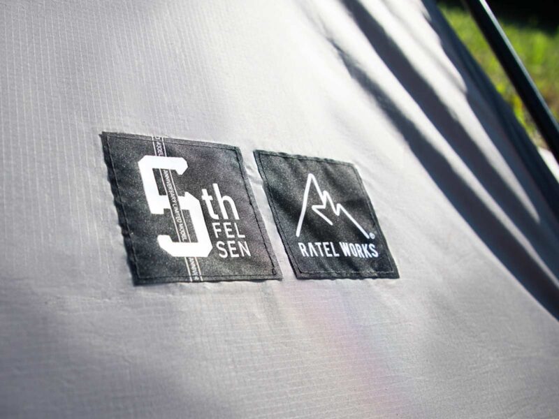 「FELSEN -5th ANNIVERSARY LTD-」はブランド創立5周年を記念して、数量限定で5周年記念リミテッドエディションテント