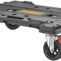 「TOUGHSYSTEM2.0 DXL キャリアカート」は悪路や過酷な現場環境でもスムーズに移動できるタフ仕様となっています