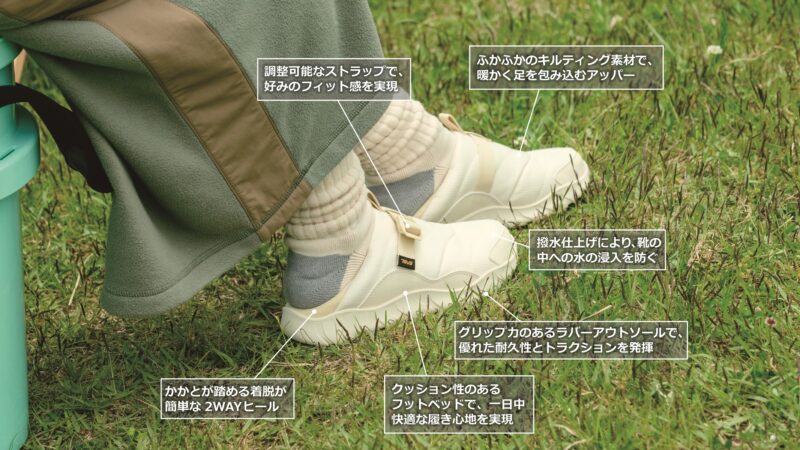 アウトドアからタウンユースまで、秋冬のライフスタイルを支える一足