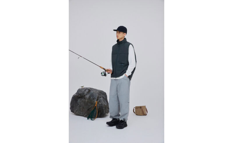 Padded Vestはダウンライクでソフトな一着