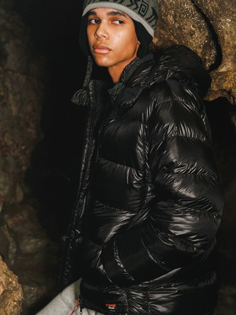 別注 NANGA クラシックダウンジャケット no.:NANGAD1-FEA7 price:¥44,000 (税込) color: BLACK size:M / L 発売日:2025年10月末予定