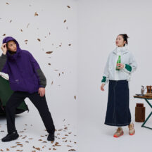 Hooded Taslan Mil Jacketはオーバーサイズシルエットで、１枚で決まる