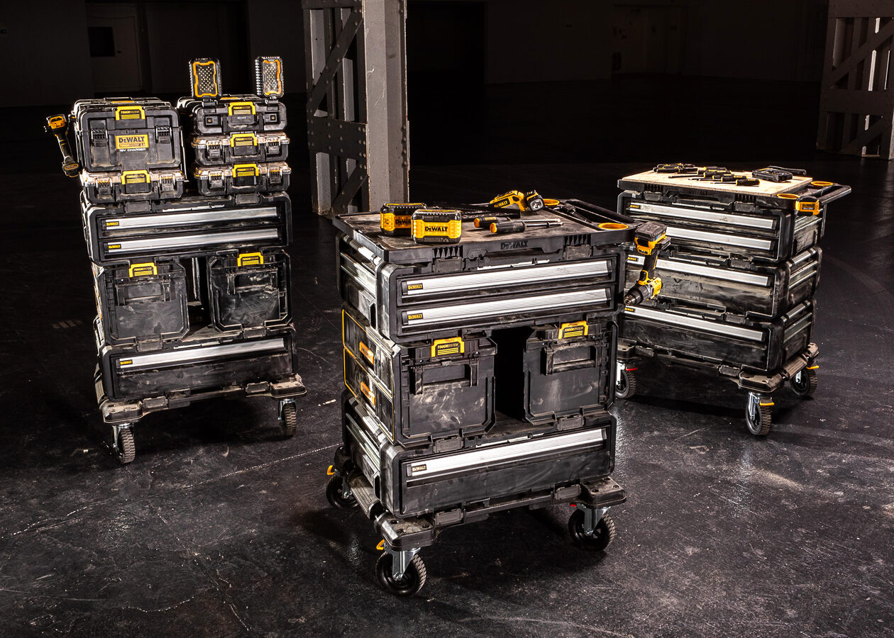 プロの道具は収納まで機能的でカッコいい！デウォルトの「TOUGHSYSTEM2