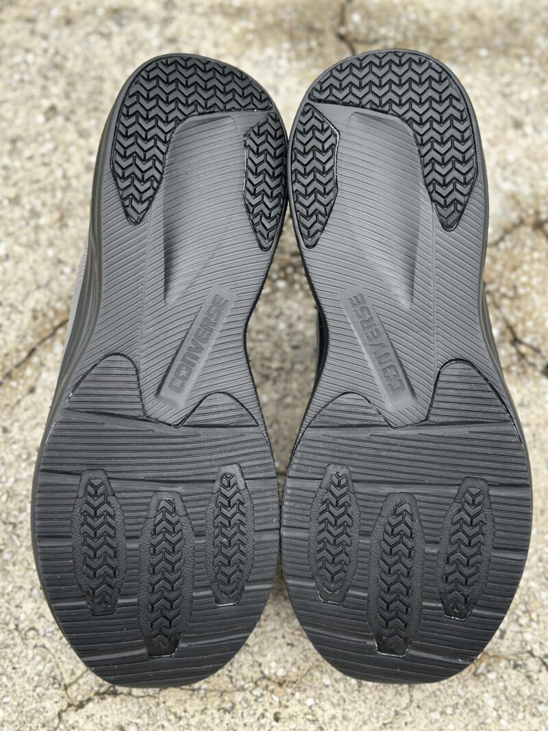 CONVERSE CAVESTAR SLIT SLIDE チャコール ブラック