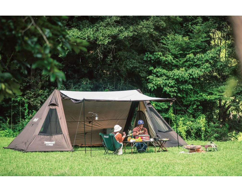 コールマンの新作ギア】多彩なアレンジ力でデュオキャンプが贅沢に