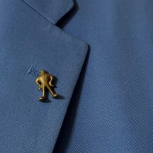 『MOTHER2』のキャラクターのピンバッヂ。