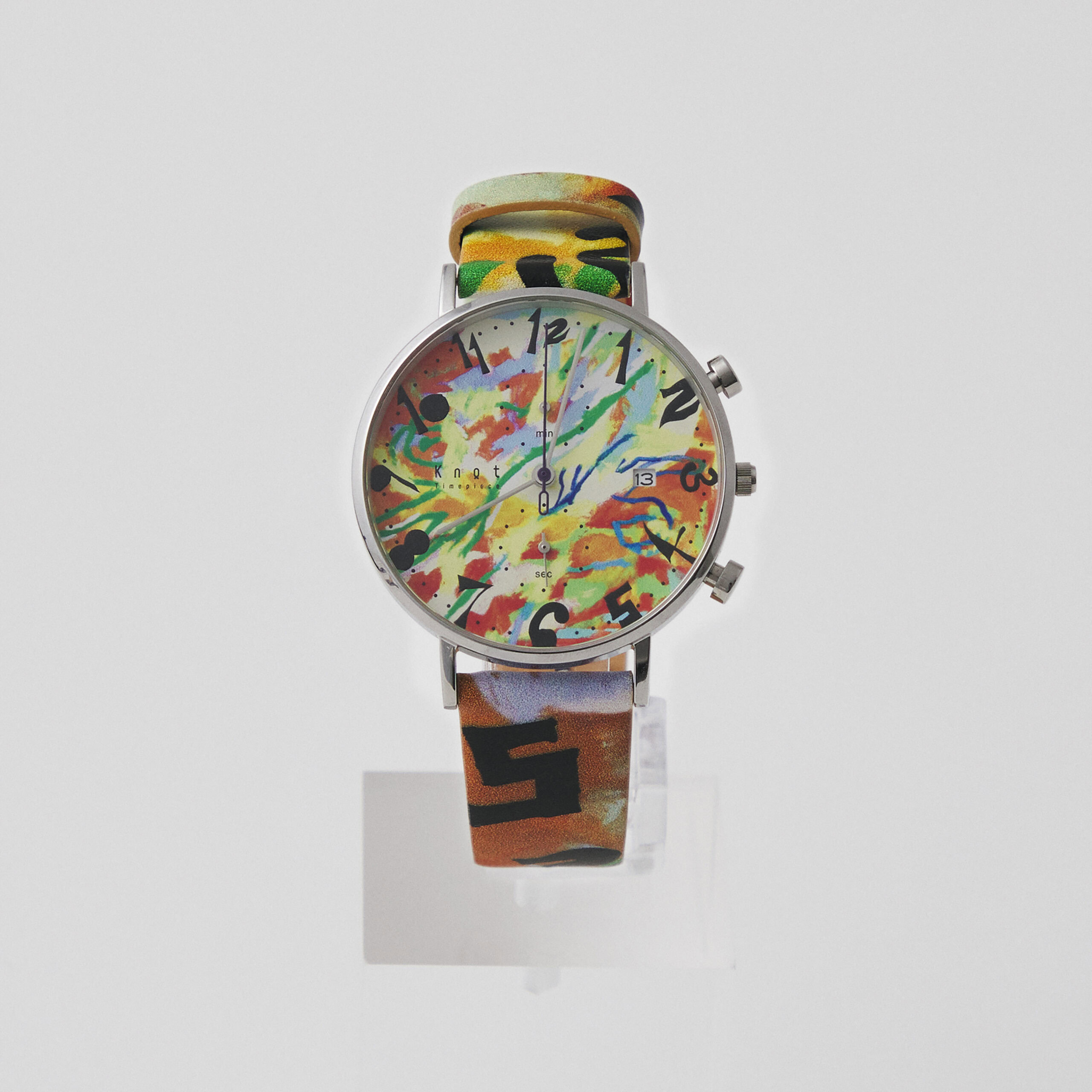 香取慎吾のJANTJE_ONTEMBAARがKnotと初コラボ！アートで彩った腕時計が