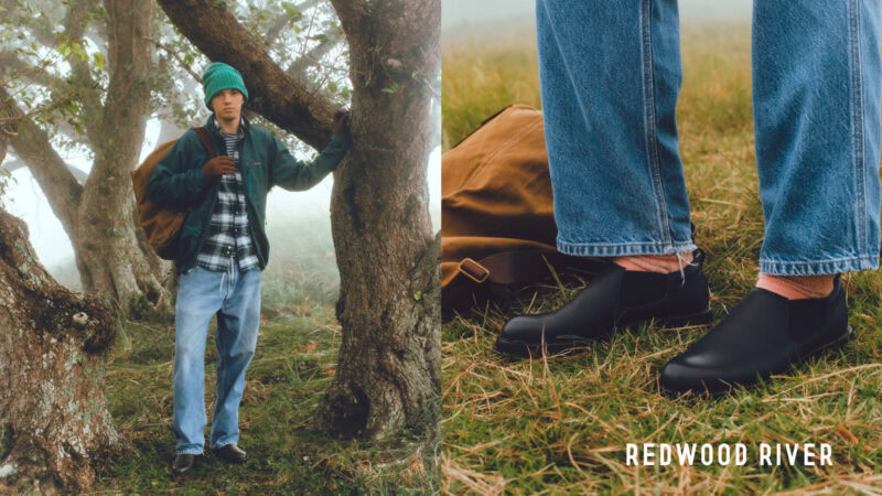 革靴のような品格とスニーカーのような快適性を両立したボーダーレスな「REDWOODRIVER」の新作登場！