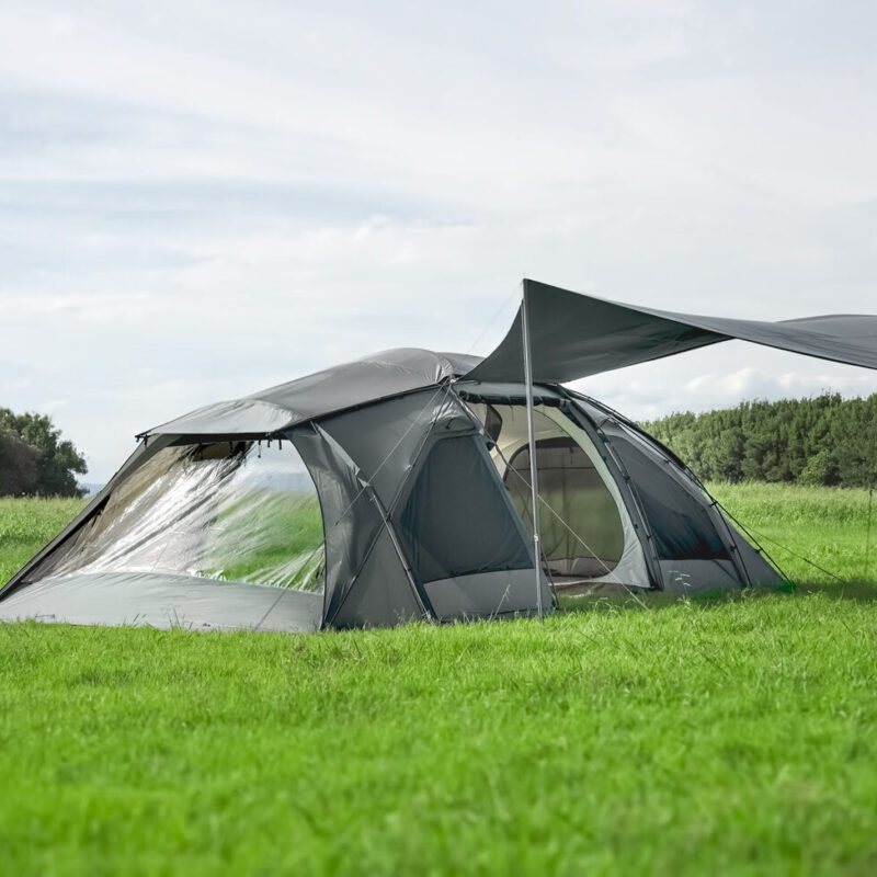 「居住空間は広い方がいい！」という人にオススメするRATELWORKSの新作2ルームテント「MUSCHEL」