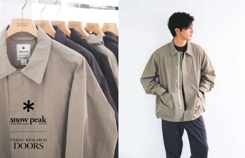 おしゃれさんに人気のDOORSがSnowPeakに別注した2026SSウエアの最新ラインナップ！