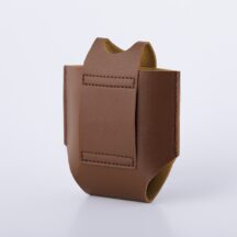 「くりまんじゅうのスキットルセット」のスキットル専用ケース（裏）