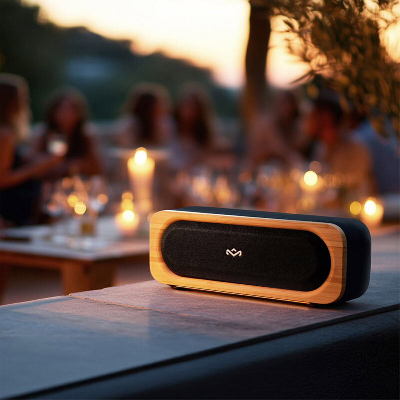竹素材を採用した環境に配慮したサステナブル仕様のBluetooth多機能スピーカー「GetTogetherGo」が新登場！