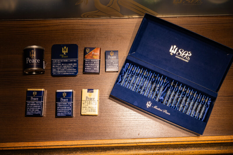 JT ポップアップショップ「Peace 80周年記念 Peaceful」銀座のバー「Ginza Bar L’aurora」で開催