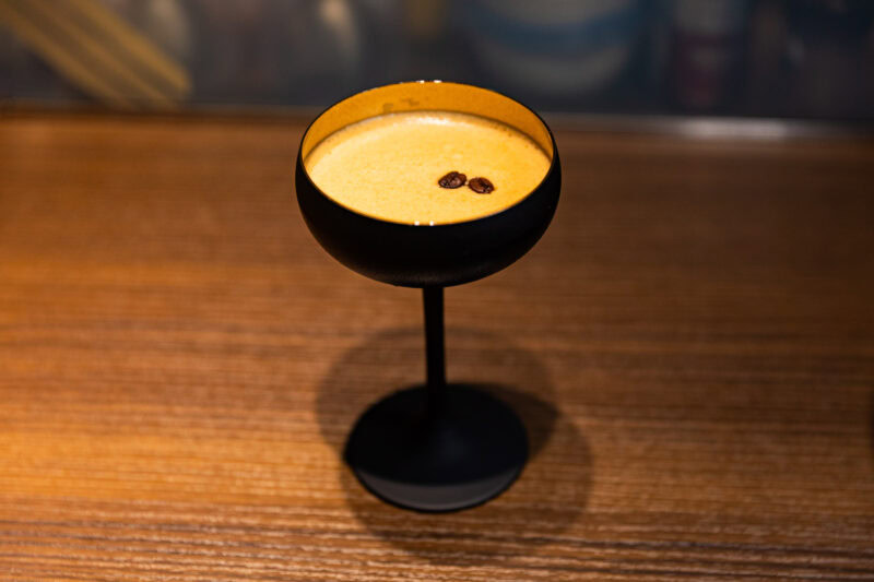 JT ポップアップショップ「Peace 80周年記念 Peaceful」銀座のバー「Ginza Bar L’aurora」で開催 マスターズ・ピース 非売品 エスプレッソマティーニ