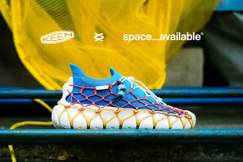 ハイブリッドフットウェアのパイオニア「KEEN」とサステナブルなデザインスタジオ「SpaceAvailable」による初コラボで、環境にやさしい「UNEEK360」が誕生！