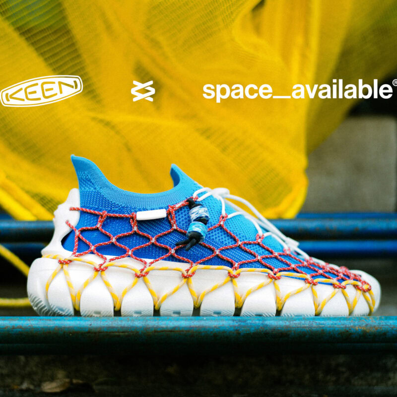 ハイブリッドフットウェアのパイオニア「KEEN」とサステナブルなデザインスタジオ「SpaceAvailable」による初コラボで、環境にやさしい「UNEEK360」が誕生！