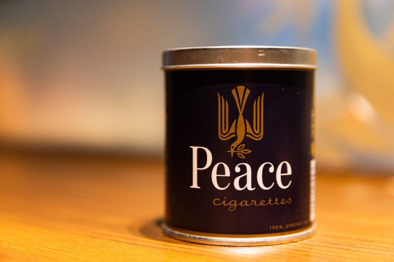 JT ポップアップショップ「Peace 80周年記念 Peaceful」銀座のバー「Ginza Bar L’aurora」で開催