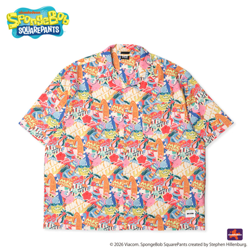 SpongeBob x MFC STORE S/S SHIRT(MULTI)