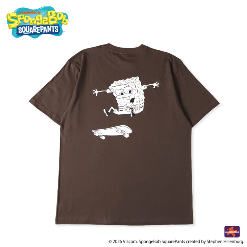SpongeBob x MFC STORE SKATEBOARD S/S TEE(BACK)