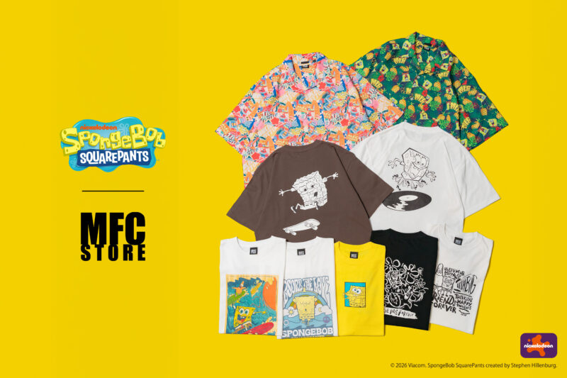 MFC STORE×スポンジ・ボブ コラボアイテム