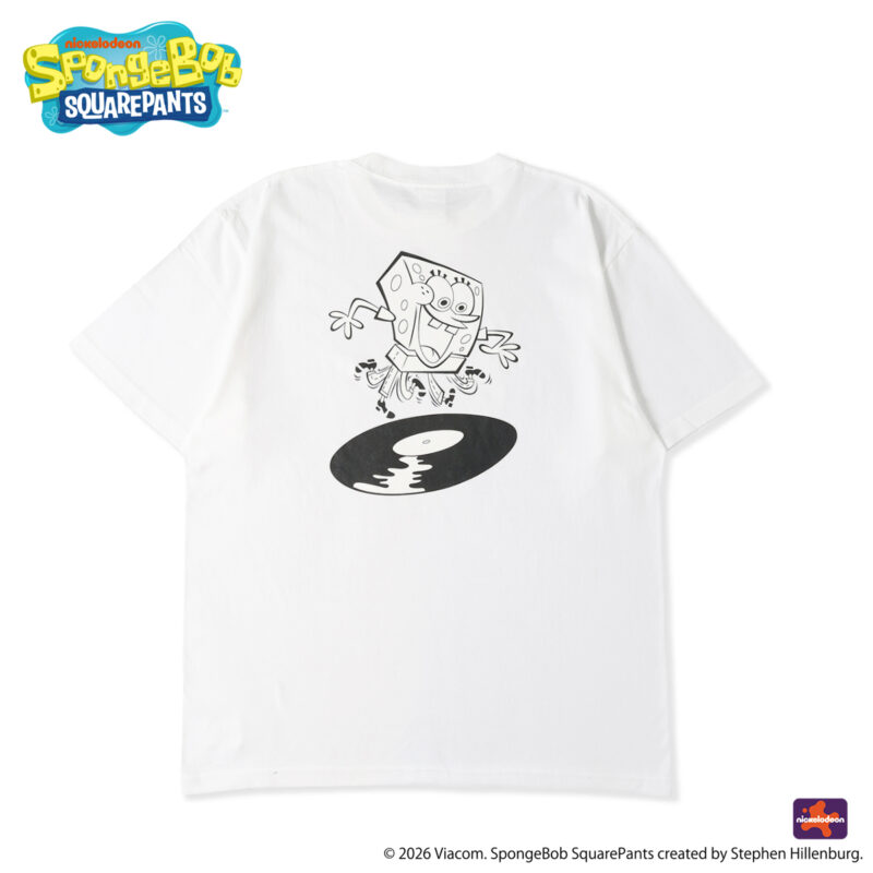 SpongeBob x MFC STORE VINYL S/S TEE(BACK)