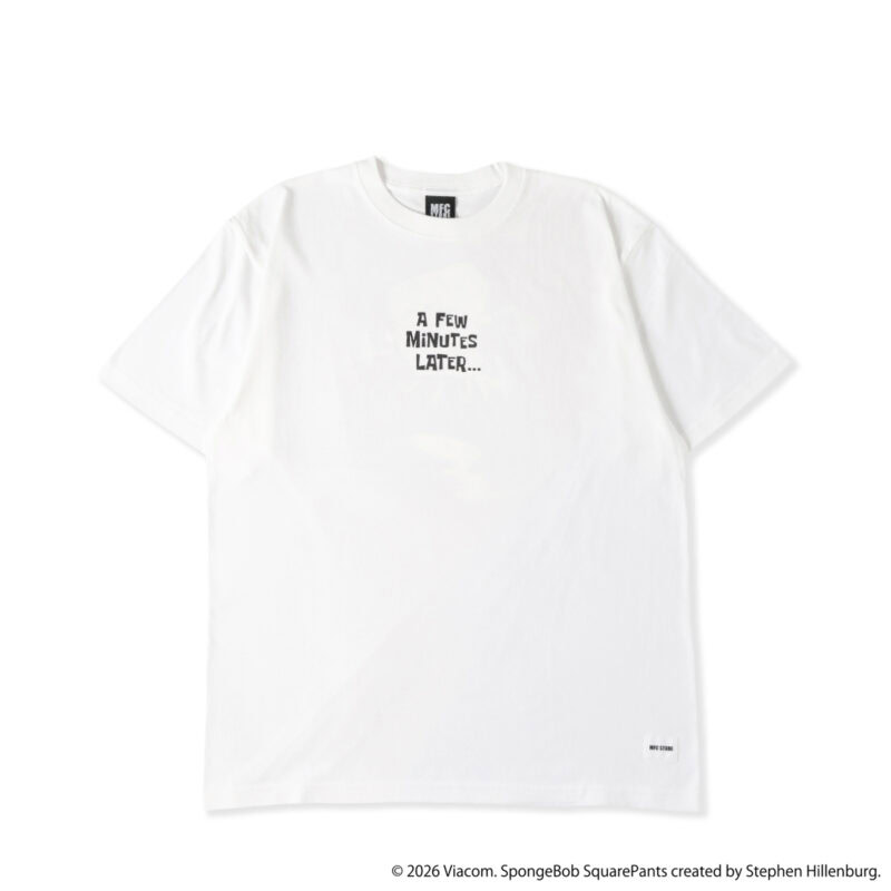 SpongeBob x MFC STORE VINYL S/S TEE(FRONT)