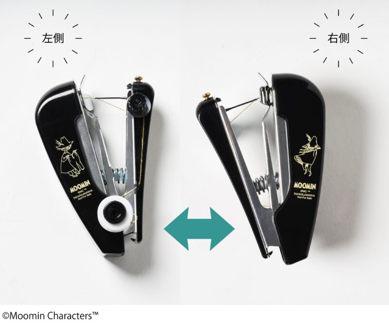 宝島社『MonoMaster』3月号【増刊】の特別付録は、「スナフキン ハンディ・ミシン&巾着セット」。